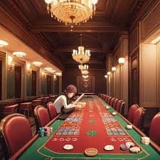 Panel taruhan Monopoly Live di aplikasi araislot dengan tombol denominator dan konfirmasi taruhan